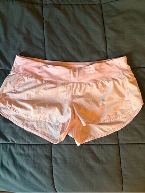 lululemon athletica Light Pink Running Shorts